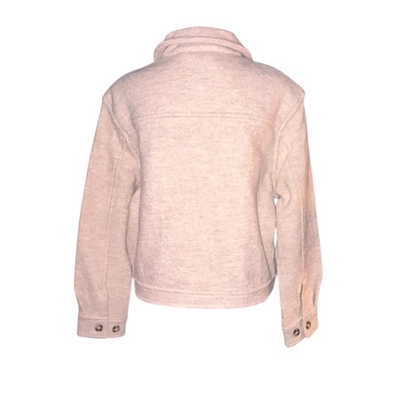 NWT🤍🤎Hunter Cream Wool Jacket - Picture 7 of 10